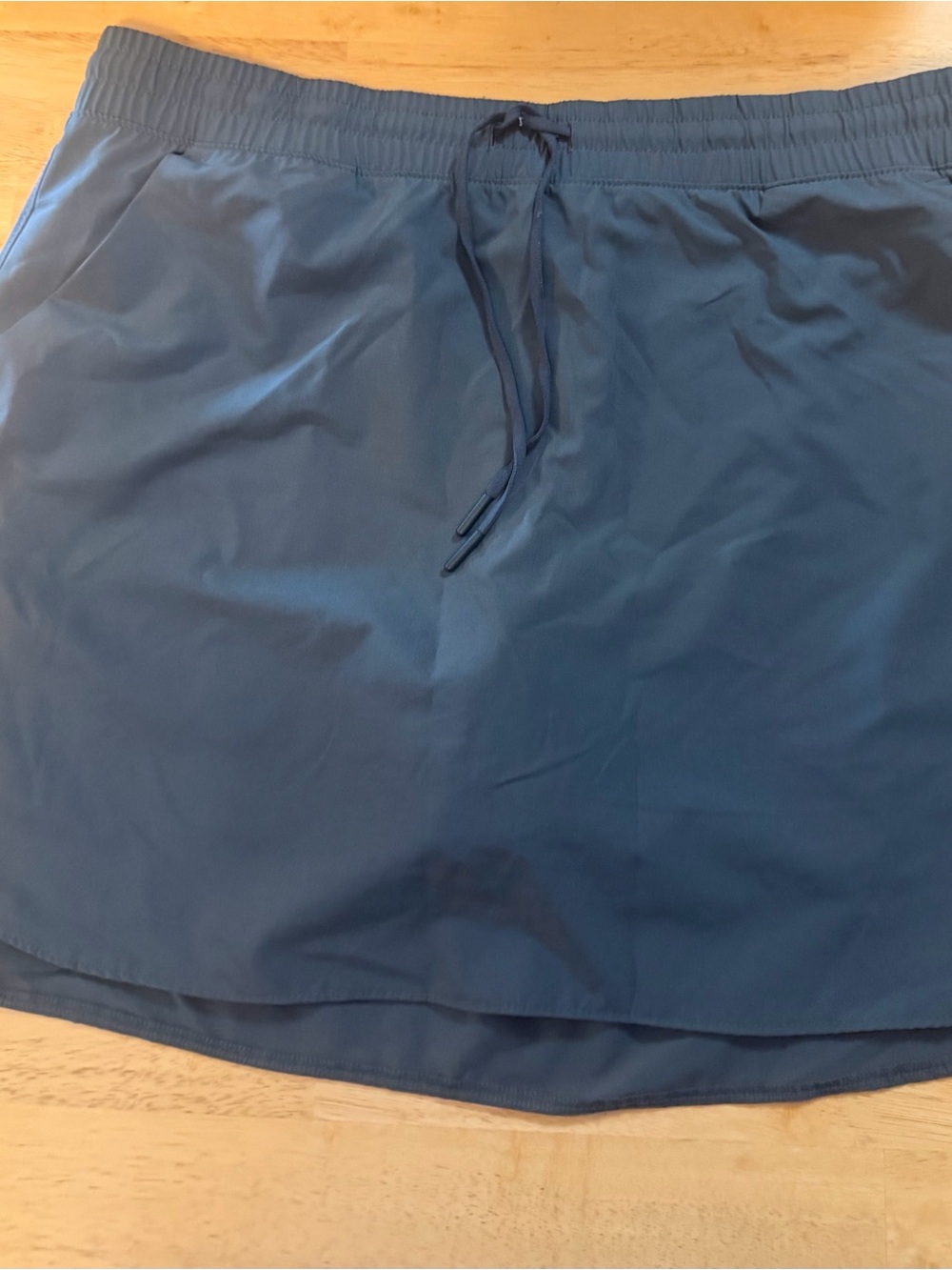 Apana Navy Athletic Skort with Elastic Waist